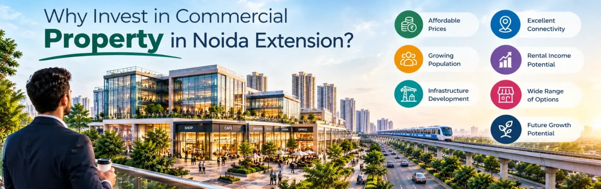 Advantages of Investing in Commercial Property in Noida Extension