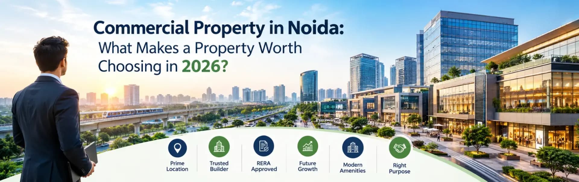 Commercial Property in Noida: What Makes a Property Worth Choosing in 2026?