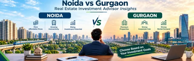 Investing in Noida versus Gurgaon: Thoughts from a Regional Real Estate Investment Advisor