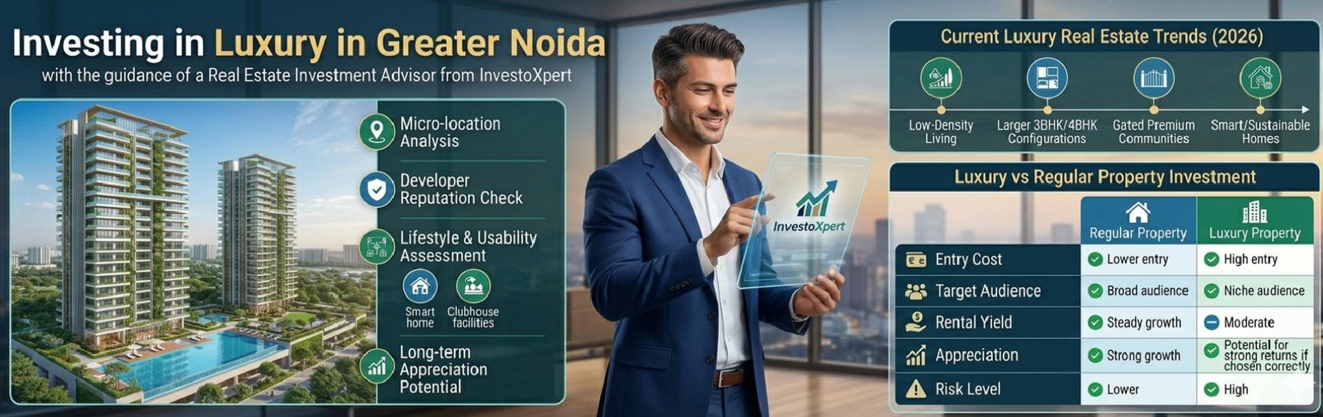 Investing Luxury: How a Real Estate Investment Advisor Identifies Premium Opportunities in Greater Noida