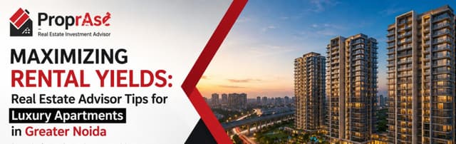 Maximizing Rental Yields: Real Estate Advisor Tips for Luxury Apartments in Greater Noida