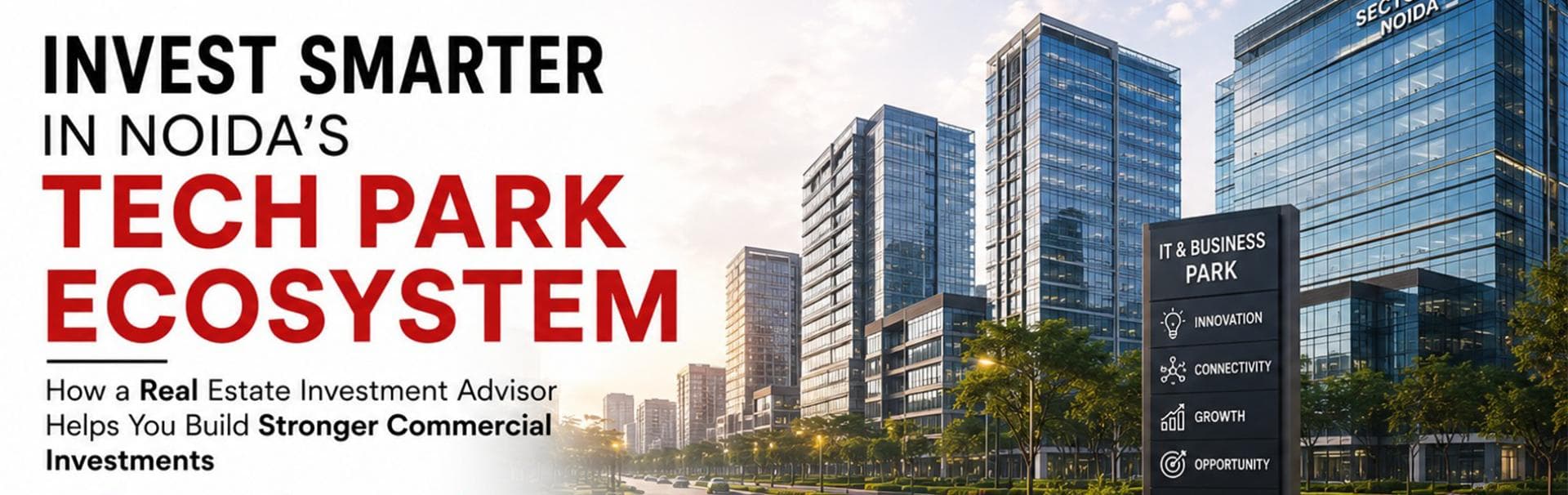 Navigating Noida’s Tech Parks: Property Investment Advisor Strategies for Commercial Buyers