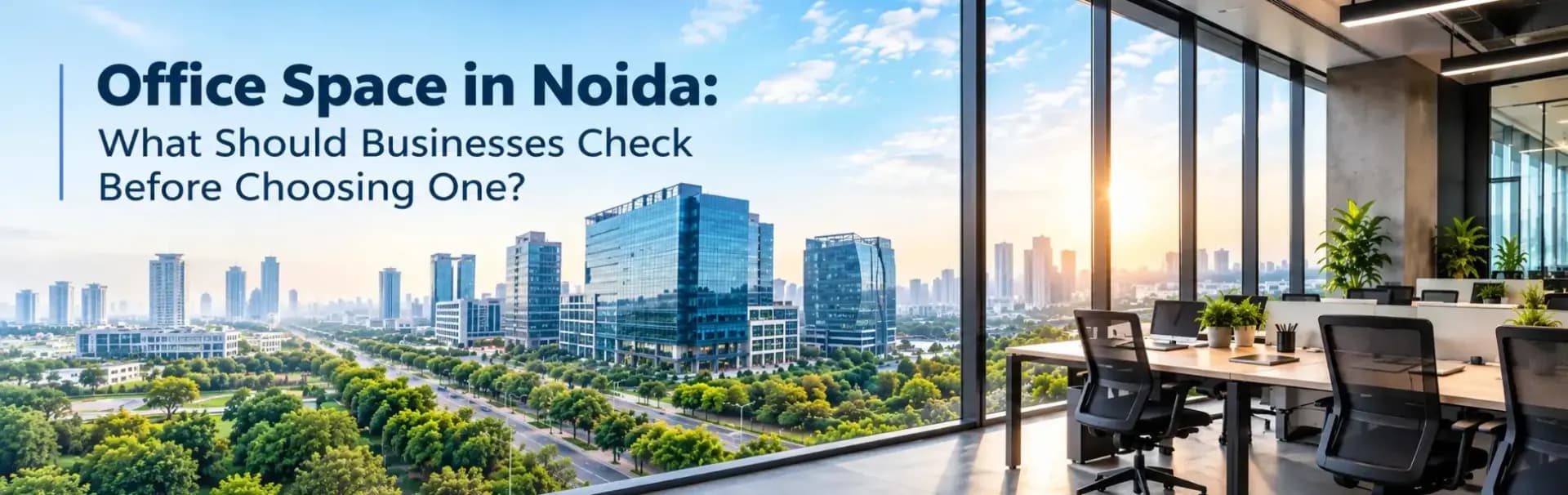 Office Space in Noida: What Should Businesses Check Before Choosing One?