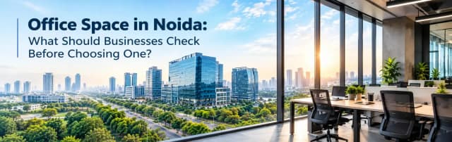 Office Space in Noida: What Should Businesses Check Before Choosing One?