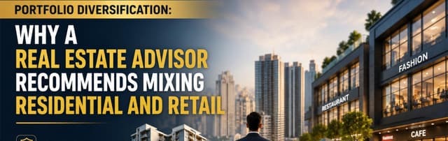 Portfolio Diversification: Why a Real Estate Advisor Recommends Mixing Residential and Retail