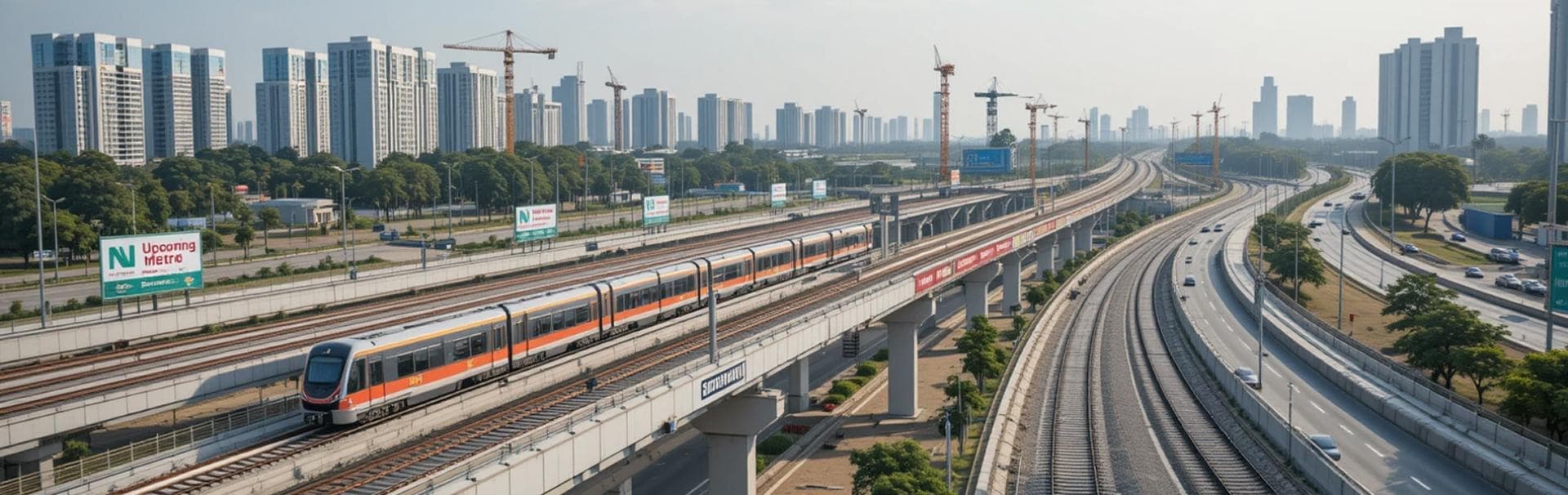 Projects of Gautam Budh Nagar will get double benefit, from Bodaki Metro to Bullet Train will get speed