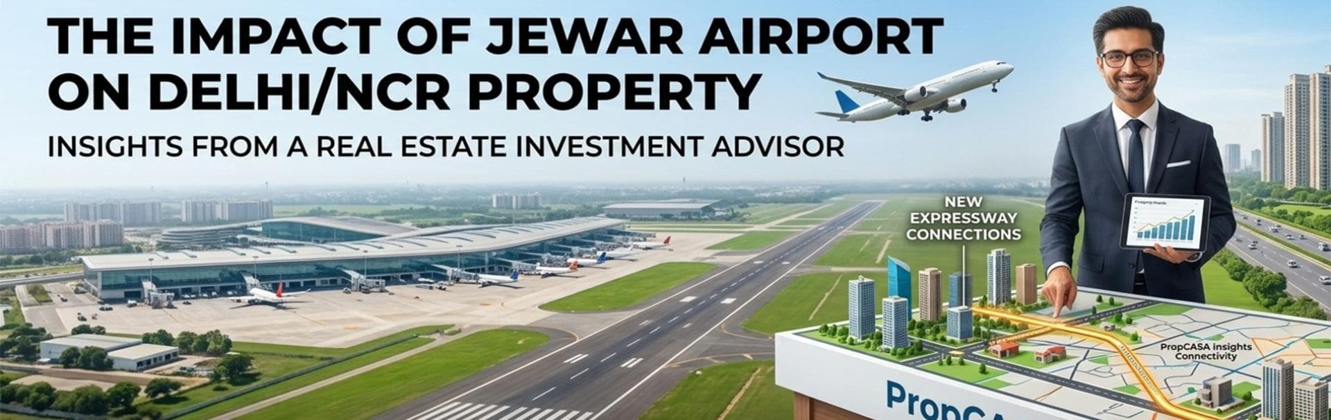 The Impact of Jewar Airport on Delhi/NCR Property: Insights from a Real Estate Investment Advisor